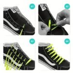24Pcs No-Tie Shoelaces, Colorful Silicone Elastic Shoelaces For Sneakers - Image 8