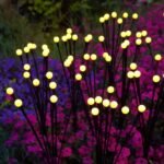 6 Solar Firefly Lawn Garden Lights, Warm White, Suitable For Christmas, Thanksgiving, Easter Gifts, Halloween Gifts - Image 11