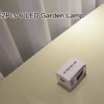 Solar Wall Light - Outdoor Camping Light With 6 Led, Dual Color Lighting For Courtyard, Street, Landscape, Garden Decoration Christmas Gift - Image 19