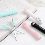 1 Pair Of Cat Claw-Shaped Creative Cute Multi-Functional Stainless Steel Safety Scissors, Convenient Manual Cutting Tools For Back-To-School Use - Image 15