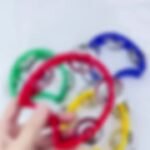 Colorful Handheld Tambourine With 4 Bells - Durable Plastic Percussion Instrument For Youngsters & Adults, Ideal For Parties, Concerts & Rhythm Enthusiasts, Tambourine For Adults - Image 16