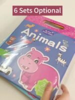 Reusable Sticker Book, Washable Stickers, Christmas Gift For Adults Easter Gift -Winter, New Year - Image 16