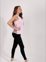 Sleeveless Letter Printed Mesh Hollow Breathable Vest T-Shirt, Round Neck Sports Tank Top, Women'S Activewear - Image 11