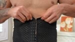 1Pc Men'S Breathable Mesh 3 Row Buckle 4 Steel Bone Shaping Waist Tummy Control Belt Seal Suitable For Daily Dressing - Image 9