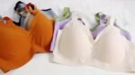 Elegant Beige Seamless Wireless Bra With Removable Pads - High Stretch, Breathable & Comfortable For Women, Plus Size (0Xl-5Xl), Everyday Comfort|Seamless Design|Removable Pads Bra - Image 11