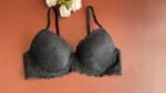 Contrast Lace Push Up Bra, Comfy & Breathable Everyday Bra, Women'S Lingerie & Underwear - Image 11