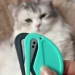 5 Color 5Pcs Pack Pets Purrfect Detangle Pet Knotting Cutter, Knotting Cutter For Cats, Pet Dog Shedding Brush Puppy Kitten Cutter Hair Removal Tool Loose Epilator - Image 9