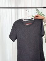 Women'S Casual Short Sleeve T-Shirt With Bold Geometric Idk Idgaf Print - Relaxed Fit Round Neck Summer Top, Machine Washable Lightweight Tee For Casual Attire, Ladies T Shirts, Comfortable Casualwear, Fashion, Breathable Fabric - Image 11