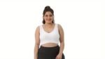 Women'S Bra 1Xl-5Xl Shock Absorption Breathable Mesh Hollow Out Wide Shoulder Straps Removable Pads U-Shaped Back Large Size Tank Top For Daily Wear, Suitable For All Seasons - Image 9