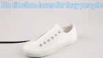 1Pair Elastic Free-Tie Shoelaces, No-Tie Lazy Shoelaces For Sneakers Canvas Shoes - Image 12