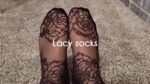 5 Pairs Women'S Invisible Boat Socks, Geometric-Pattern Lace Floral Trim, Knit Fabric Polyester 95% Spandex 5%, Hand Washable, Contrast Lace Ankle Socks - Image 21