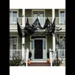 1Pc/10Pcs Black & White + Spider Web Mesh, Dark Gothic Style With Sheer Fabric And Irregular Netting / Wrinkled Drape Effect For A Lightweight Transparent Look - Perfect Halloween Decor To Create Mystery Atmosphere: Ideal Party Props Or Porch Staircase Adornment - Image 12