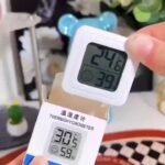 1Pc Digital Thermometer Hygrometer For Home, Car, And Laboratory Use - Battery-Powered, 0.01?C/0.Rh Accuracy, Compact Design With Lcd Display, Ideal For Indoor Temperature And Humidity Measurement, Indoor Thermometer | Modern Thermometer | Durable Plastic Body, Thermometer For Home, Digital Clock For Wall, Digital Wall Clock, Clock Digital, Weather Station, Humidity Meter, Temperature And Humidity Sensor, Temperature Meter, Outdoor Thermometer, Indoor And Outdoor Thermometer, Window - Image 12
