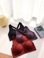 Plus Size Traceless Push Up And Anti-Sagging Wireless Bra Anti-Slip Bra Women Breast Holding Comfortable Breathable Top Truss Chest Pad Beauty Back Vest Women - Image 11
