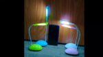 4 Colors Foldable Portable Led Desk Lamp Eye Care Student Learning Reading Led Desk Lamp Battery Powered - Image 17