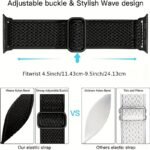 Elastic Strap Compatible With Iwatch Strap 38Mm 40Mm 41Mm 42Mm 44Mm 45Mm 49Mm. Elastic Solo Loop Soft Nylon Strap With Replaceable Strap, Suitable For Iwatch/Apple Watch Se Ultra Series 9, 8, 7, 6, 5, 4, 3, 2, 1 Men And Women - Image 2