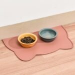 Non-Slip Waterproof Cat & Dog Food Mat With Raised Edges - Spill-Proof Pet Feeding Tray, Easy To Clean Spill Catcher For Floors,, - Compatible With Bowls, Ideal For Wet/Dry Food - Scratch-Resistant Floor Protector For Cats & Dogs, Petsafe Material, Multipet Households - Image 7