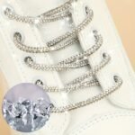 Fashionable Diy Shiny Shoelace Laces - Colorful, Sparkling Rhinestone Embellishments For Sneakers, Easy To Match, Personalized Fashion Accessory, Shoelace Decorations|Sparkling Shoelaces|Easytomatch Laces - Image 4