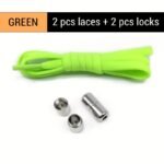 1Pair No Tie Elastic Shoelaces, Adjustable Elastic Shoe Laces, Tieless Laces With Metal Buckles For King'S Day - Image 12