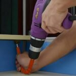 1Pc Electric Drill Universal Joint, Orange, Universal Soft Shaft, Electric Screwdriver Drill Bit Extension Holder, Hand Drill Connecting Rod, Multi-Functional Flexible Drill Bit Holder - Image 2