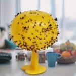 1Pc, Fruit Fly Balls, Fly Trap Sticky Ball, Insect Ball Traps, Wasp Traps, Mosquito Traps, Bug Traps, Waterproof And Heat-Resistant, Household Orchard Garden Sticky Ball Fly Catcher, For Indoor And Outdoor, Pest Control, Household Gadgets