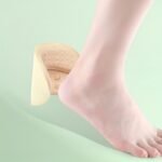 1Pair Heel Sticker Anti-Drop Heel High Heel Shoes Heel Anti-Wear Foot Sticker Shoes Big Change Small Artifact, Loafer Shoes Half Size Pad, Change One Size Change Half Size Length 3.58In/9.09Cm Width 2.05In/5.21Cm - Image 8