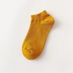 10 Pairs Women'S Solid Color Ankle Socks - Assorted Neutral Tones, Soft Breathable Fabric, Machine Washable For Everyday Casual Wear, Versatile Sock Colors, Simple Sock Design - Image 6