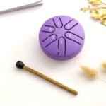 7.62Cm 6-Note Mini Ethereal Drum For Meditation, Percussion, Instruments, Music, Yoga, Education, Black/Green/Purple/Navy/Golden - Image 14