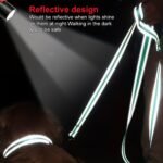 1Pc Of Single-Sided Reflective Dog Leash Made Of Soft Neoprene, Padded And Breathable, 1 Inch In Width, Available In Lengths Of 6Ft, 5Ft, Or 4Ft, Suitable For Walking And Training Medium To Large Dogs, Without Battery - Image 6