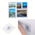 10Pcs Punch Free Wall Stickers Adhesive Non-Trace Wall Screw Hook Photo Frame Hook Strong Seamless Bathroom Wall Hook - Image 9