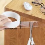 1 Roll Transparent Double Sided Nano Tape, Waterproof Wall Stickers, Reusable Heat Resistant, Bathroom Home Decoration Tapes Nano Double Sided Tape, Heavy Duty Transparent Adhesive Strips, Strong Sticky Multipurpose Reusable Waterproof Mounting Tape - Image 17