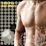 100Pcs Men'S Nipple Cover Disposable Breast Patch For Men, Summer Breast Patch, Invisible Ultra-Thin Anti-Bulge Nipple Stickers, Sports Fitness Running Anti-Friction Nipple Patch, 50 Pairs