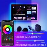 Hbowmdjia Led Light For Bedroom,With App Control And 44Key Remote Control,Can Be Timed And Changes Color Sync With App. Length Can Be Cut.Easy To Install. Used For Room Decoration, Tv Background Light, Party Light, Bedroom Night Light, And Fun Light. - Image 4