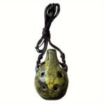1Pc Of Six-Hole Ceramic Ocarina - Mini Wind Instrument, Portable With Adjustable Neck Rope (Five Colors Available), Perfect For Music Lovers, Beginners And Collectors - Image 7