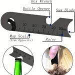 Waterproof Magnesium Flint Fire Starter - Heavy-Duty Magnesium Fire Stone With Flint, Grip & Lock - Portable Survival Lighter For Camping, Emergencies, Bushcraft - Compatible With Magnesium Bars/Rods - Ideal For, Backpacking, Survival Kits - No - Image 8