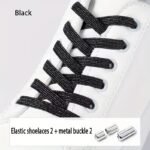 1 Pair Of Adjustable Elastic Colored Laces, Loafers For Adults, The Elderly, The Comfort Level Can Be Freely Adjusted - Image 14