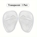 1Pair Silicone Forefoot Pads, Non-Slip Foot Pads For High Heels, Half Size Pads - Image 7