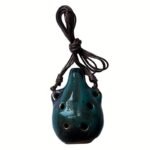 1Pc Of Six-Hole Ceramic Ocarina - Mini Wind Instrument, Portable With Adjustable Neck Rope (Five Colors Available), Perfect For Music Lovers, Beginners And Collectors - Image 5