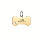 Custom Personalized Engraved Dog Id Tags, Custom Engraved Dog Bone Name Tags For Puppy Small Medium Pet Dogs With Phone Number - Image 7