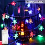 1Pc String Lights 10, 20, 30, 40, 80, Led Star String Lights, Battery Box Power Supply Fairy String Lights, Wedding Party, New Year, Warm White - Image 15
