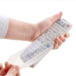 1Pc Transparent Remote Control Case With Elastic Fit & Waterproof Protection - Tv/Ac/Dvd/Recorder Cover, Scratch-Resistant Clear Shell For Home Theater & Media Devices, Dustproof Slim Fit Design, Minimalist Cover, Durable Material, Flexible Protection, Protective Sleeve, Av Enthusiasts, Gadget Protectors - Image 8
