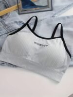 Wireless Strapless Sports Bra For Women - Breathable, Comfortable Backless Design With Removable Pads, Medium Support For Lifestyles, Everyday Bra|Minimalist Bra|Breathable Fabric, Strapless Bralette - Image 9