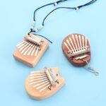 8 Keys Mini Kalimba Finger Thumb Piano Marimba Music Gift For Beginners Music Lovers Players Eid Al-Adha Mubarak - Image 2