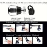 1Pc Home Kitchen 360 Degree Rotating Water Saving Faucet, Aerator, Diffuser, Faucet Nozzle Filter, Adapter - Image 6