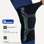 1Pc High Stretch Knee Braces Sleeves Knee Support For Women And Men - Compression Knee Brace For Working Out, Running, Gym, Fitness, Weightlifting ?1 Piece? - Image 8
