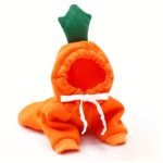 Cute Fruit Design Dog Hoodie - Winter Warm Fleece Pet Clothes For Dogs Christmas Gift - Image 5