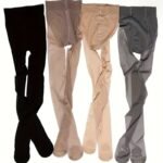 Plus Size Basic Pantyhose, Women'S Plus Solid High Waist Stretchy Sheer Mesh Tights - Image 2