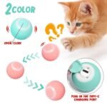 Smart Cat Ball Toy With 150 Mah Bettery: An Automatic Rolling Ball For Hours Of Interactive Fun! - Image 2