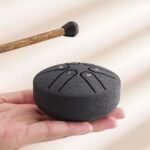 7.62Cm 6-Note Mini Ethereal Drum For Meditation, Percussion, Instruments, Music, Yoga, Education, Black/Green/Purple/Navy/Golden - Image 9