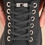 1Pair Free-Tie Shoelaces With Rhinestone Buckles, Fashion Elastic Lazy Shoelaces For Sneakers Canvas Shoes Skate Shoes, Women & Men - Image 6